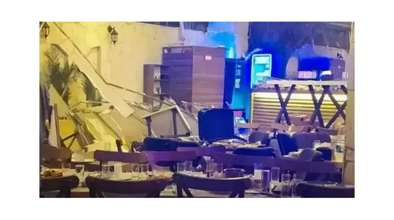 İzmir'de Gece Eğlencesi Kâbusa Döndü: Mekanın Tavanı Çöktü, 6 Kişi Yaralandı!
