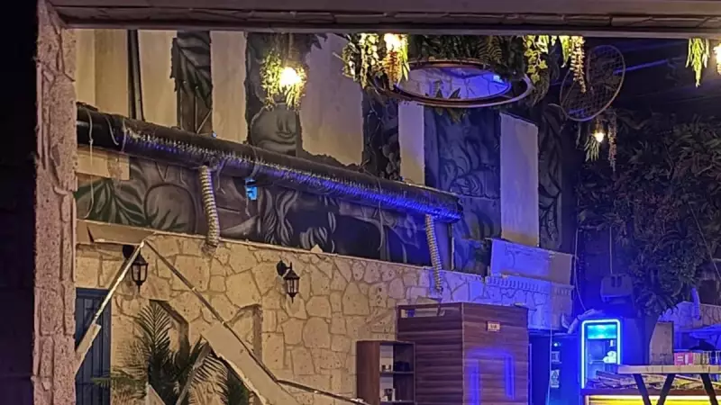 İzmir'de Gece Hayatını Sarsan Korku: Eğlence Mekanında Tavan Çöktü, 6 Kişi Yaralandı!