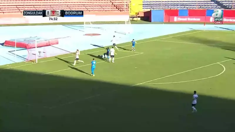 Zonguldakspor, Sipay Bodrum FK'ya 4-0'lık Farklı Mağlup Oldu | Ziraat Türkiye Kupası'nda Hüsran!