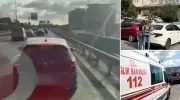 Ambulansın Geçiş Hakkını İhlal Eden Sürücüye Sert Müdahale! Bakanlık'tan Flaş Paylaşım