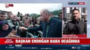 Başkan Erdoğan'dan Samimi Sohbet: Baba Ocağı Güneysu'da Komşularıyla Hasbihal Etti