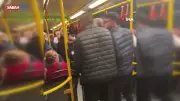 Sarhoş Şoför Metroda Korkunç Sahnelere Neden Oldu! İşte O Anların Çarpıcı Görüntüleri