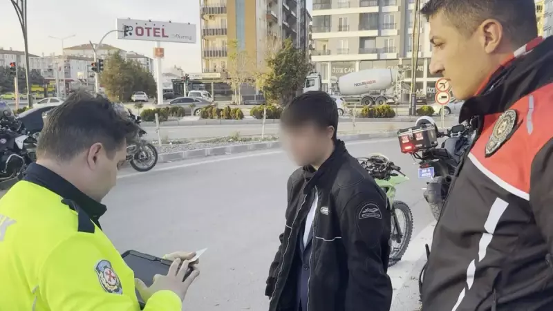 15 Yaşındaki Ehliyetsiz Sürücüye 45 Bin 746 Lira Ceza!