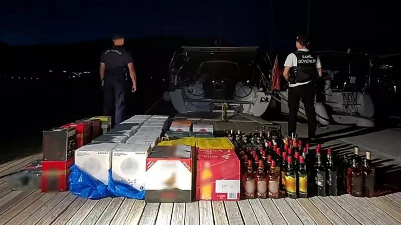 28 Bin Şişe Kaçak İçki Operasyonu: Değeri 10 Milyon TL