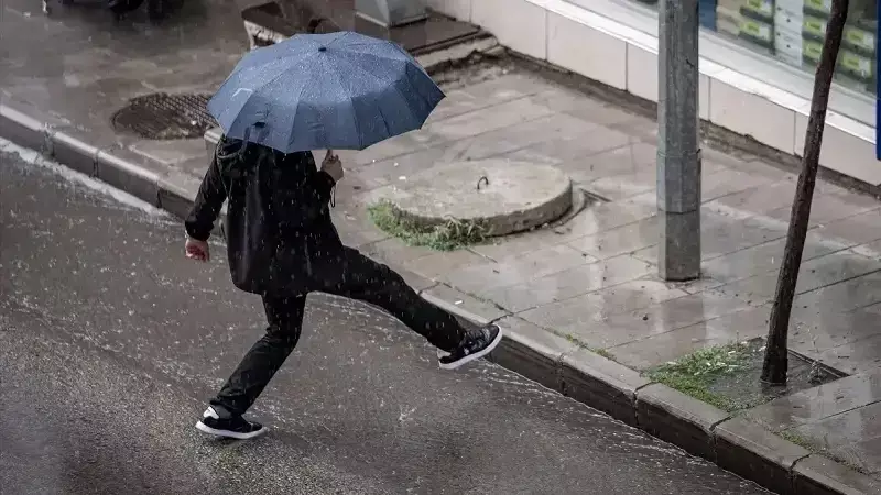 6 İl İçin Sarı Kodlu Sağanak Yağış Uyarısı Yapıldı