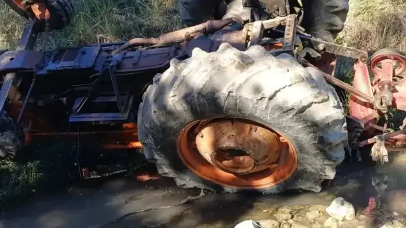 66 Yaşındaki Osman Topal Traktör Kazasında Hayatını Kaybetti