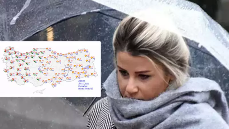 8 İl İçin Sağanak Uyarısı: Meteoroloji'den Turuncu ve Sarı Alarm