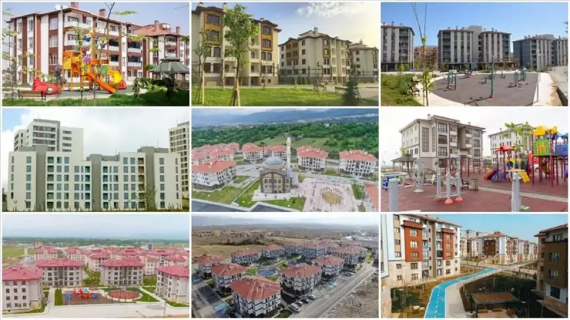 81 İlde 500 Bin Konut: Yüzyılın Projesi İçin İlçeler Belli Oldu