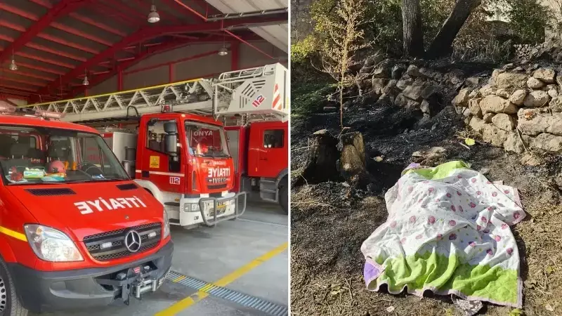 87 Yaşındaki Şaziye B. Ürgüp'te Bahçe Yangınında Hayatını Kaybetti