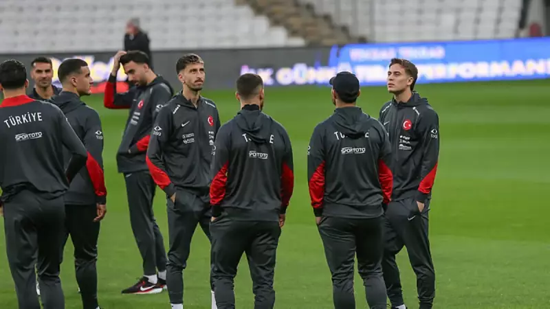 A Milli Takım, Bulgaristan Maçı Öncesi Bursa'da Saha İncelemesi Yaptı