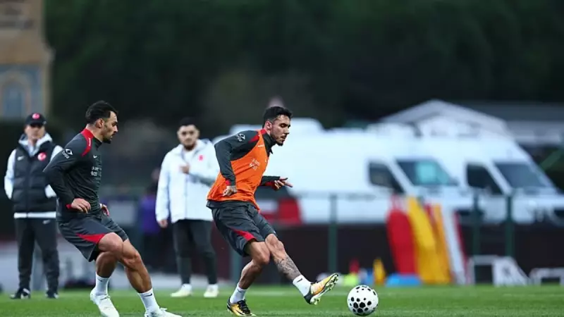 A Milli Takım, Bulgaristan ve İspanya Maçları İçin Antrenmanlara Devam Ediyor