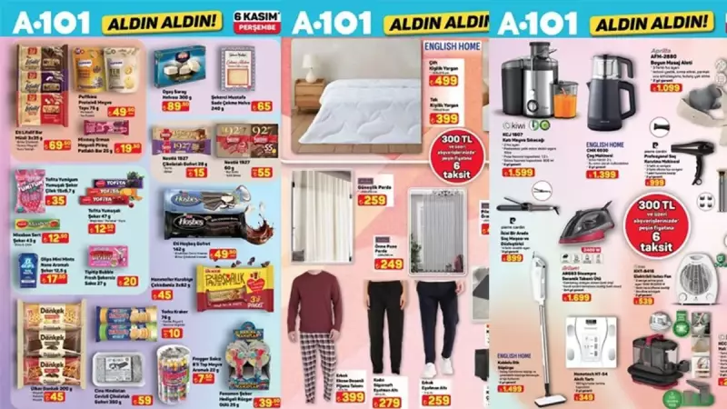 A101'de Bu Hafta Kapış Kapış! Meyve Sıkacağından Çay Makinesine Kaçırılmayacak Fırsatlar