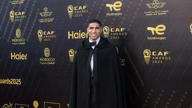 Achraf Hakimi, Afrika'da Yılın Futbolcusu Ödülünü Kazandı!