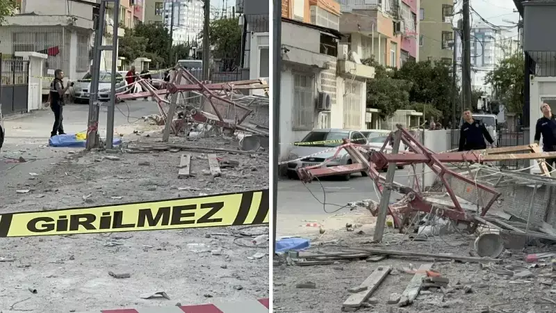 Adana'da İnşaat İskelesi Çöktü: Genç İşci Can Verdi! İş Güvenliği Yine Sorgulanıyor