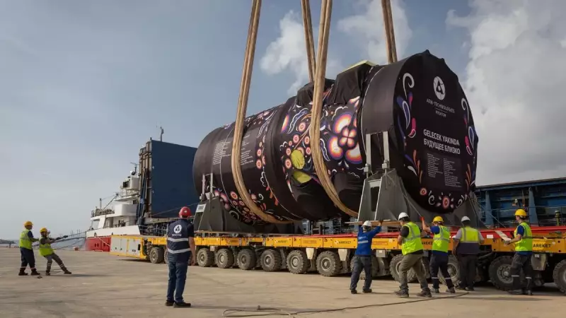 Akkuyu NGS'de Tarihi Adım: 4. Ünitenin Reaktörü Teslim Alındı