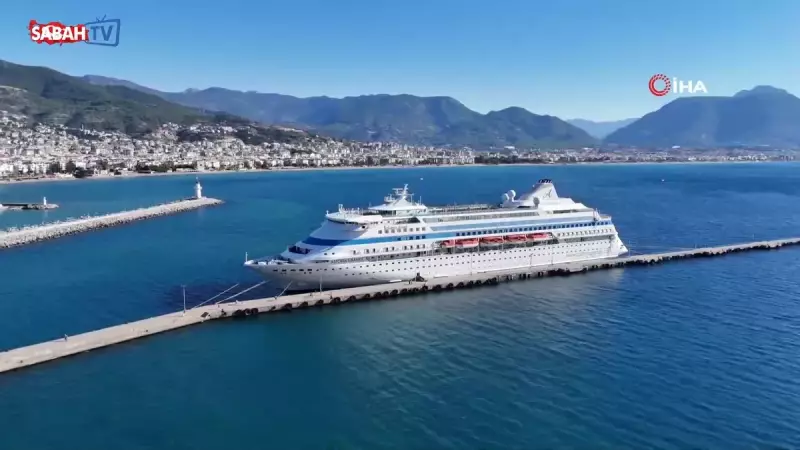 Alanya'da Kruvaziyer Rekoru: 2025'te 25 Gemiyle 23 Bin Turist