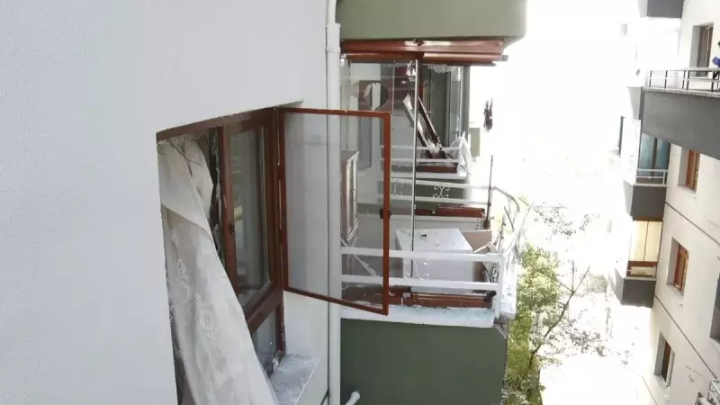 Ankara'da Doğalgaz Patlaması: Sessiz Bir Geceyi Korku Filmine Çeviren Anlar!