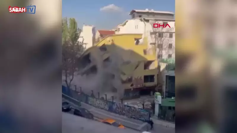 Ankara'da Kontrollü Yıkım Faciası: Bina Çöktü, Arama Kurtarma Sürüyor