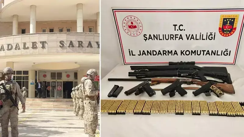 Şanlıurfa'da Düğünlerde Havaya Ateş Açan 5 Kişi Yakalandı