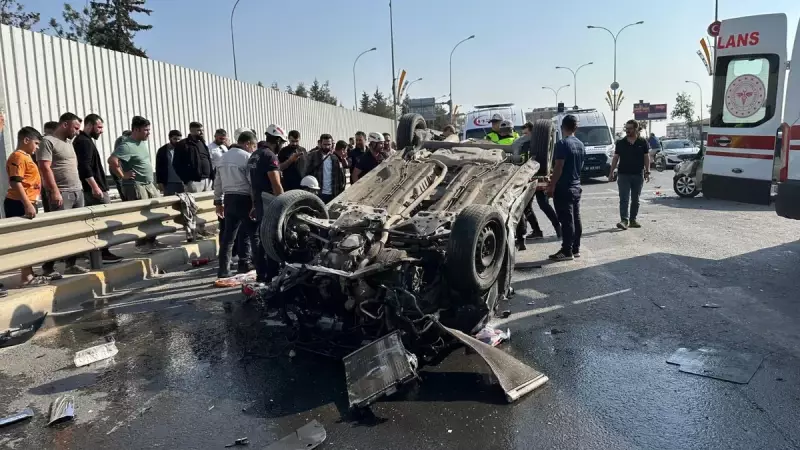 Şanlıurfa'da Feci Trafik Kazası: 1 Ölü, 2 Yaralı