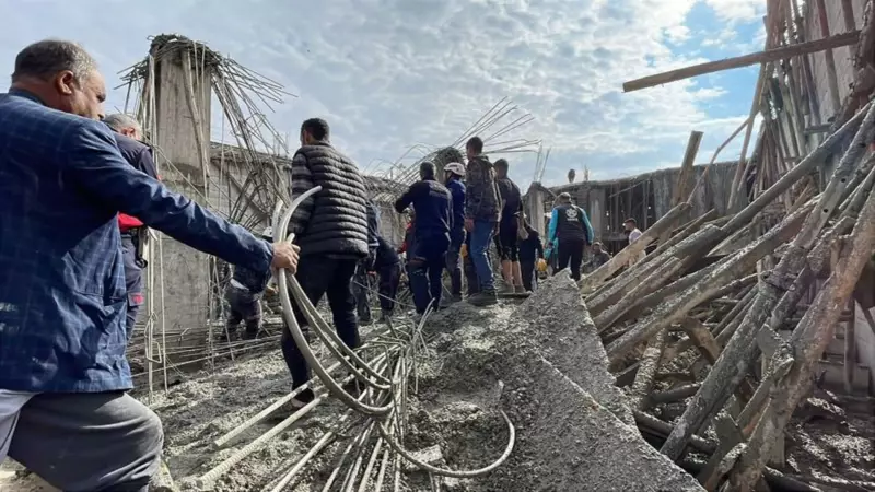 Şanlıurfa'da İnşaat Faciası: Göçükte 2 İşçi Hayatını Kaybetti
