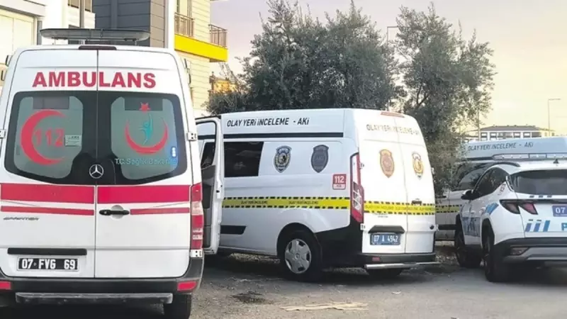 Antalya'da Polis Memuru Eşi ve İki Çocuğunu Öldürdü