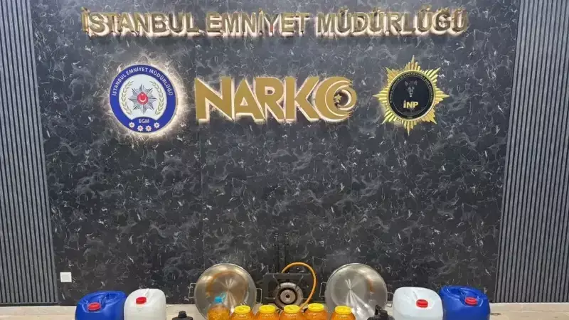 Arnavutköy'de Uyuşturucu Operasyonu: 111 Kilo Kimyasal Ele Geçirildi