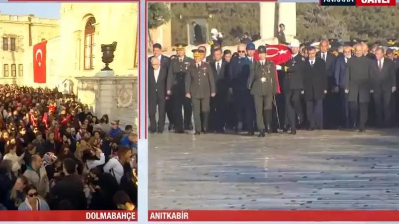 Atatürk'ü Anma Töreni: Erdoğan ve Devlet Erkanı Anıtkabir'de