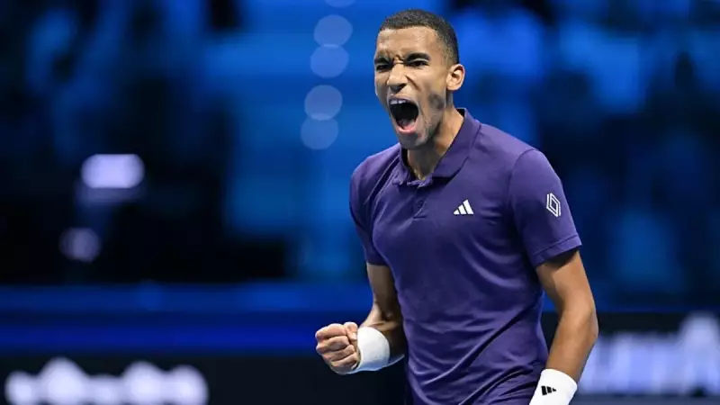 ATP Finalleri'nde Auger-Aliassime, Shelton'ı 2-1 Mağlup Etti
