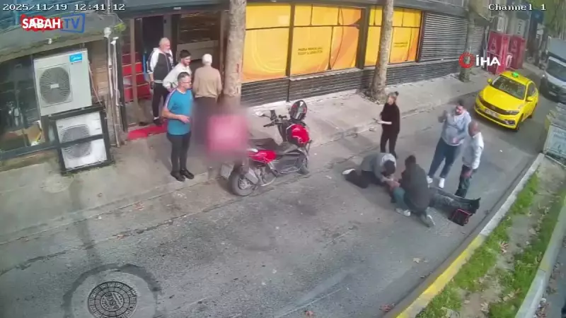 Avcılar'da Korkutan Motosiklet Kazası: Kardeşler Metrelerce Sürüklendi