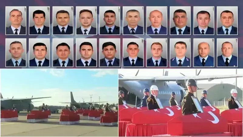 Azerbaycan-Gürcistan Sınırında Askeri Uçak Kazası: 20 Şehit