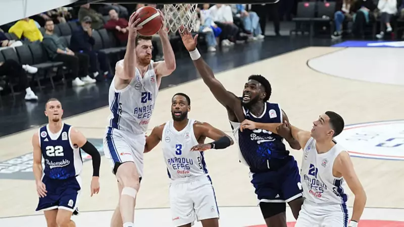 Bahçeşehir Koleji, Anadolu Efes'i 78-75 mağlup etti!