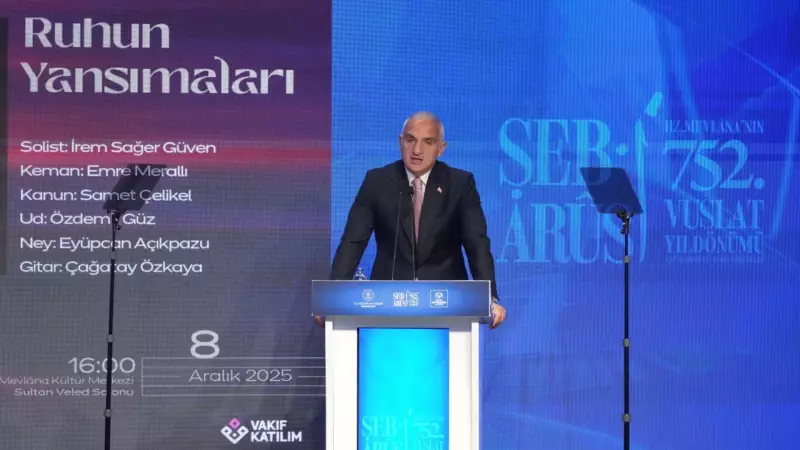 Bakan Ersoy Duyurdu: Şeb-i Arûs Artık Tüm Dünyaya Tanıtılacak