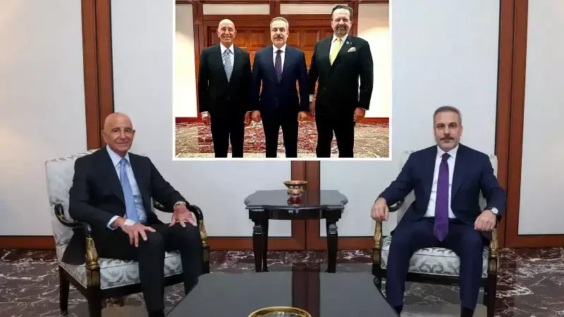 Bakan Fidan, ABD'nin Yeni Büyükelçisi Jeffry Flake'i Kabul Etti