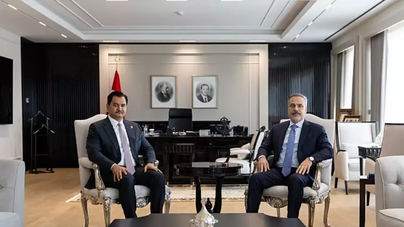 Bakan Fidan, Libya'dan General Hafter ile Ankara'da Görüştü