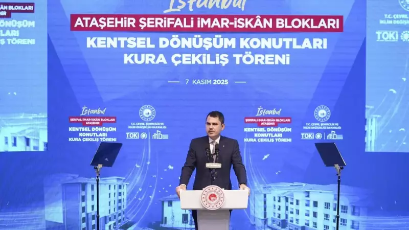 Bakan Kurum: Her İki Kentsel Dönüşüm Projesinden Biri İstanbul'da