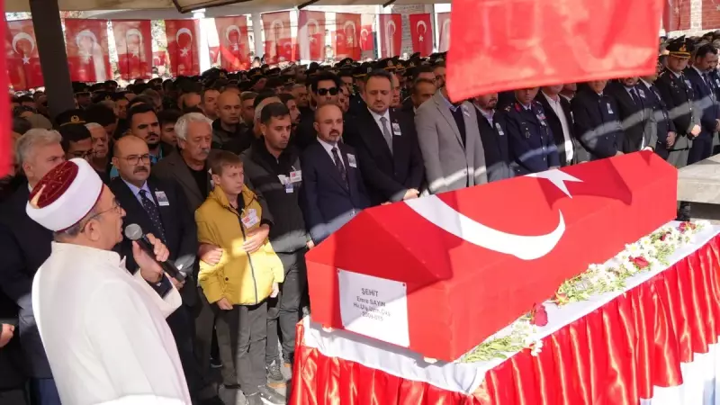 Balıkesir'de Şehit Emre Sayın İçin Gözyaşları