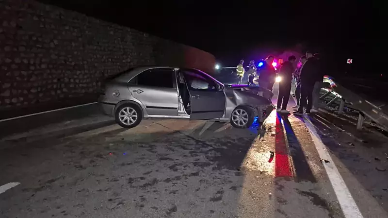 Bartın-Amasra Karayolunda Yabani Hayvan Kazası: 4 Yaralı