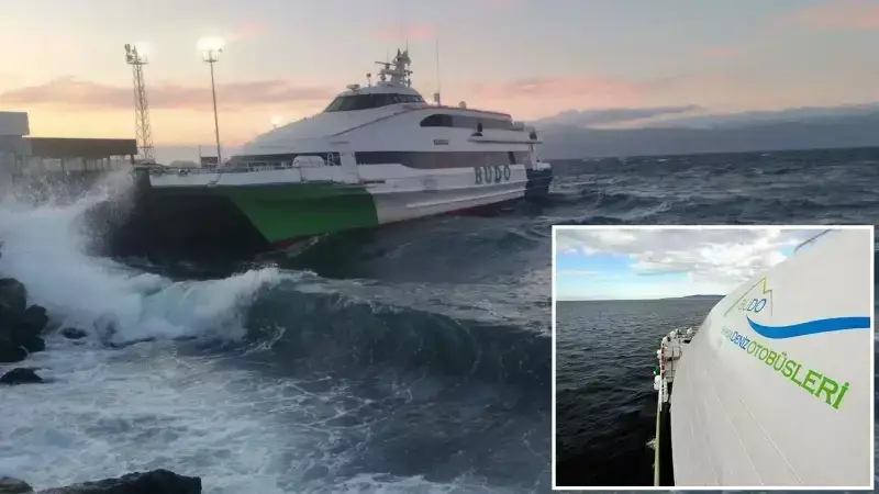 Batı Karadeniz ve Kuzey Ege'de 8 Kuvvetinde Fırtına: Seferler İptal