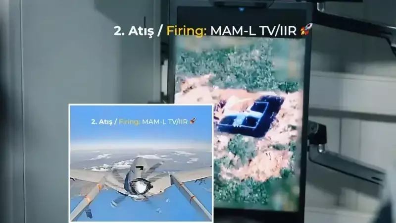 Bayraktar TB3, MAM-L Füzesi ile Tam İsabet Sağladı