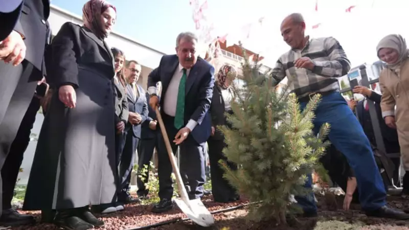 BBP Lideri Destici'den Millî Ağaçlandırma Günü'nde Anlamlı Fidan Dikimi