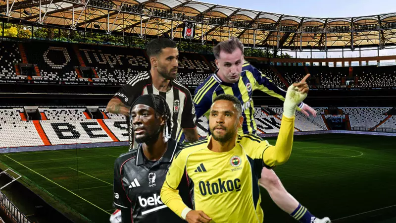 Beşiktaş-Fenerbahçe Derbisinde Kilit İsimler Açıklandı! Hakem ve Oyuncular Kritik Görevde