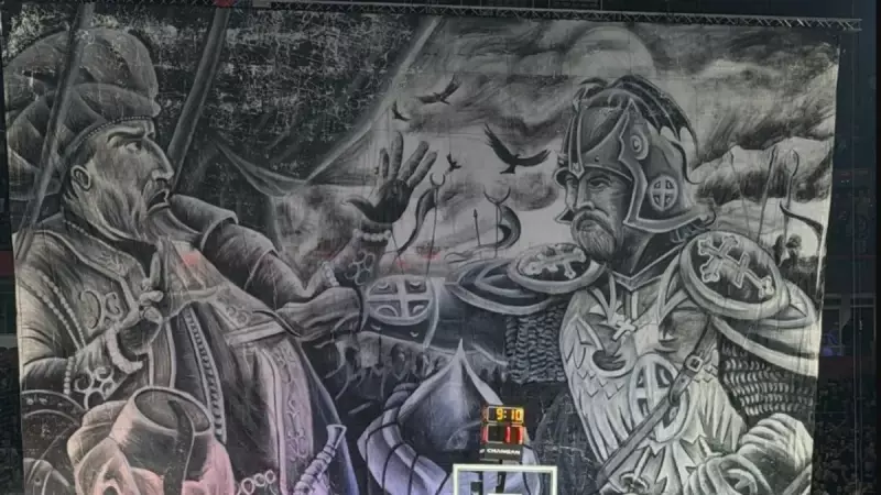 Belgrad'da Skandal! Partizan Taraftarları Fenerbahçe'ye Tarihi Hakaret