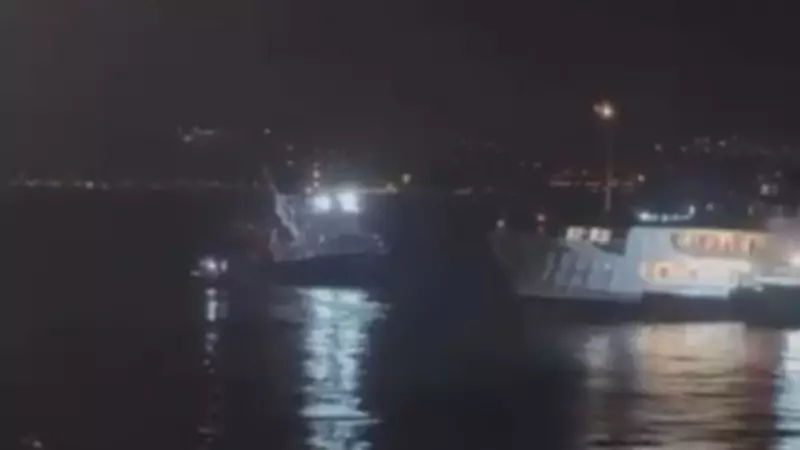 Beykoz'da Vapur Balıkçı Ağlarına Takıldı: Seferler Kısa Süre Aksadı