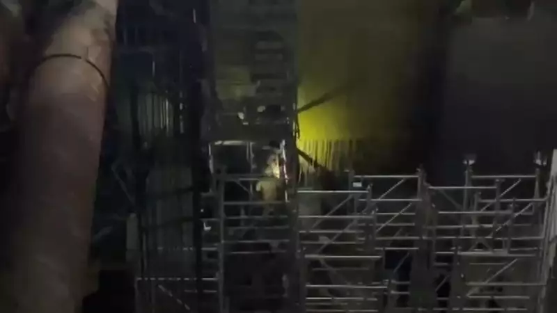 Beyoğlu Metro İnşaatında İskele Çöktü: 1 İşçi Hayatını Kaybetti