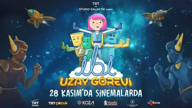 İbi: Uzay Görevi 28 Kasım'da Sinemalarda! Türkiye'nin İlk 2.5D Animasyonu
