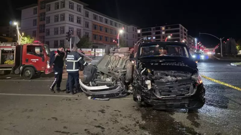 Bingöl'de Feci Trafik Kazası: 4 Yaralı, Acil Müdahale!