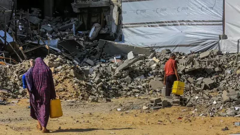 BM Uyardı: Gazze'de Yağmurlar ve Sel Felaketi Derinleşiyor