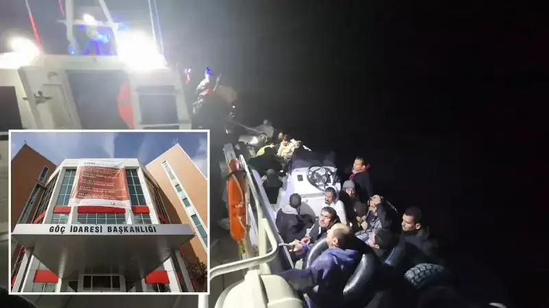 Bodrum'da 5'i Çocuk 26 Kaçak Göçmen Denizden Kurtarıldı