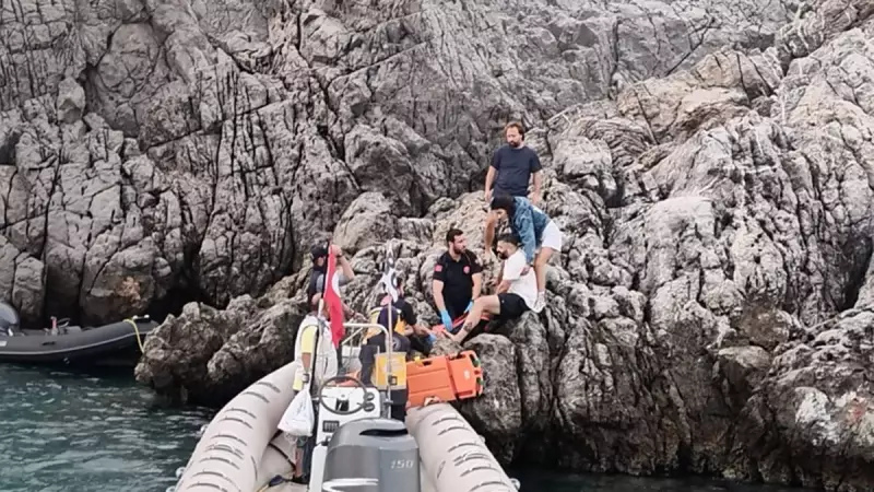 Bodrum'da Lastik Bot Faciası: Kayalıklara Çarpma Anında Yaşananlar